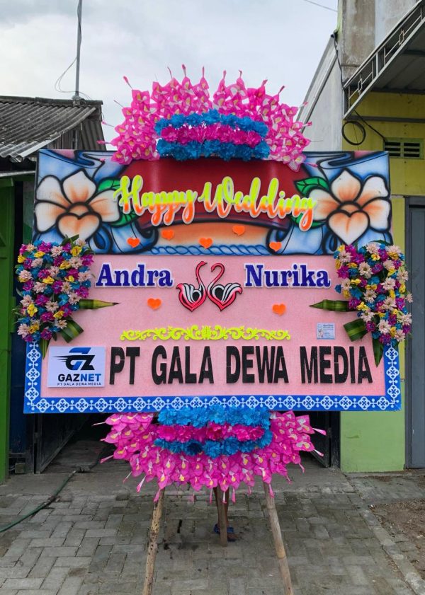 Karangan Bunga Pernikahan 001