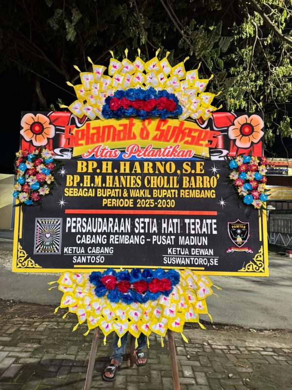 Karangan Bunga Papan Ucapan 001