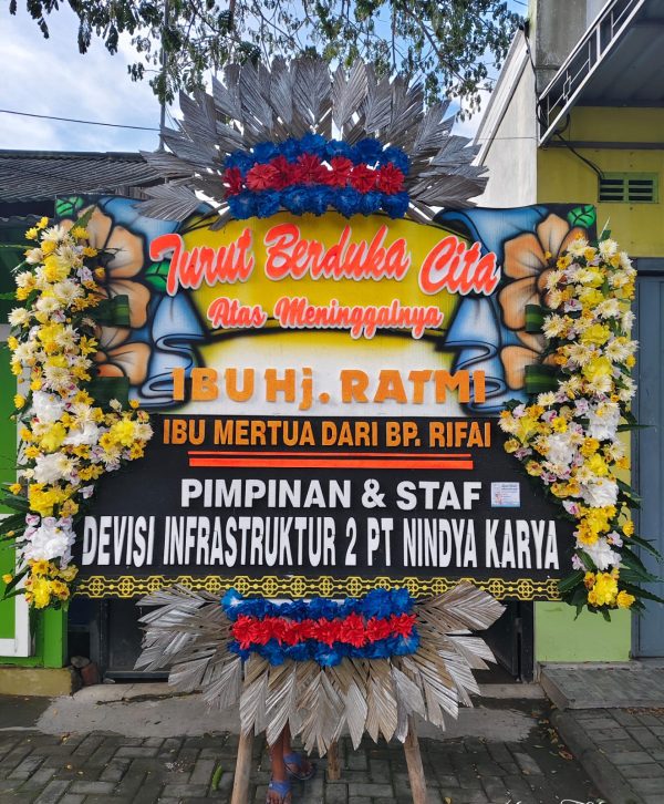 Karangan Bunga Duka Cita 001