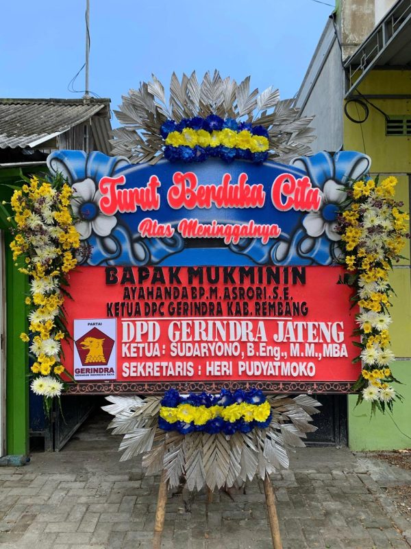 Karangan Bunga Duka Cita 003
